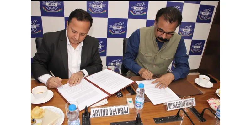AEPC and NLDSL Sign MoU to Advance Digital Logistics Solutions for Apparel Exporters